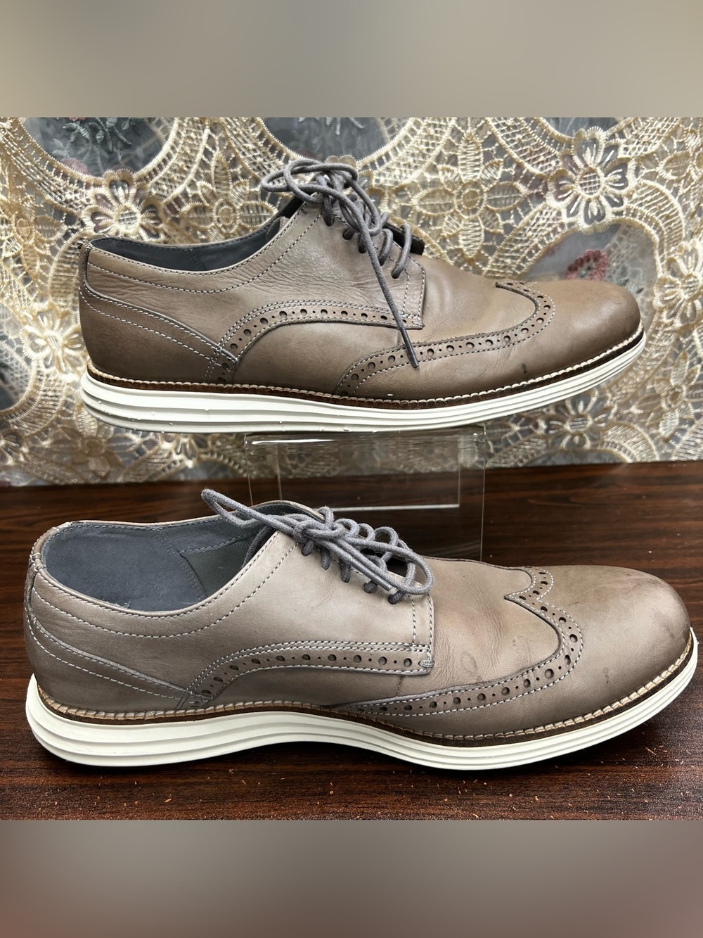 Cole Haan Men's ØriginalGrand Wingtip Derby Shoes - Size 10
